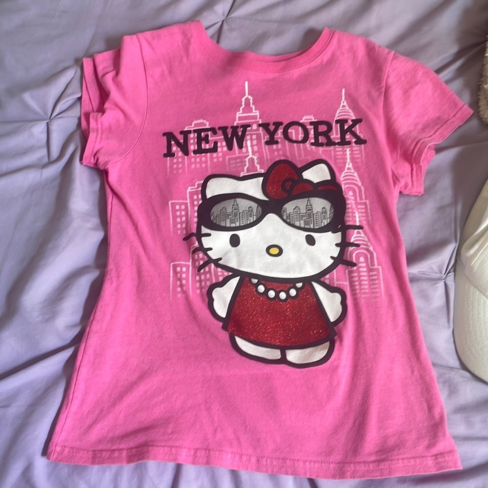 Hello kitty new york baby tee